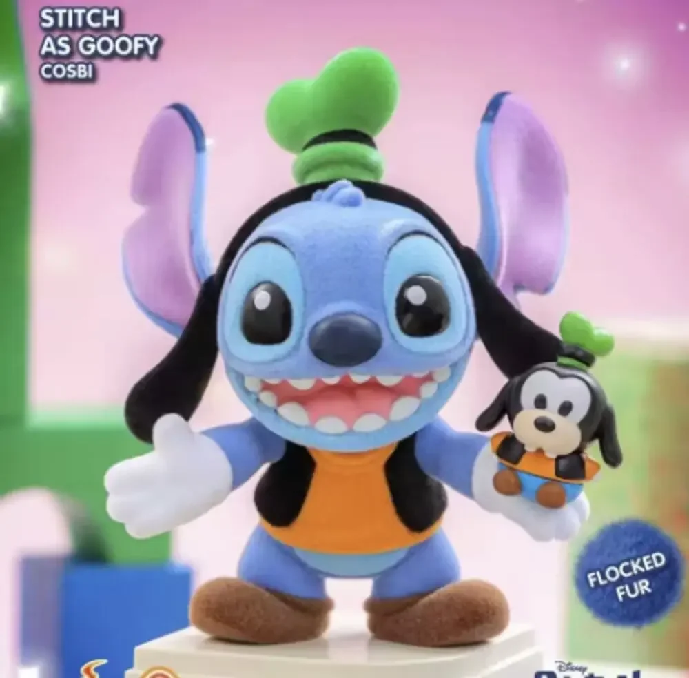 Disney x Cosbi x Mickey & Friends Fancination, Goofy Stitch Collectible - New